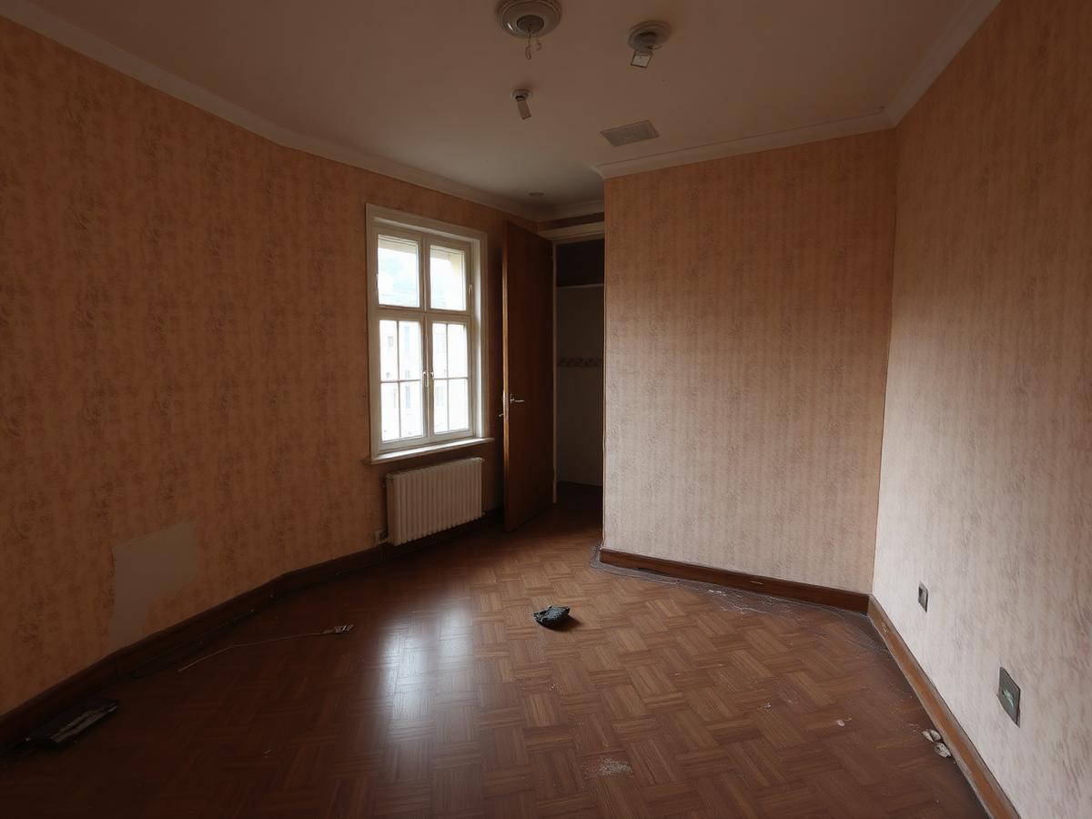 Wohnzimmer Renovierung – Vorher